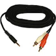 Audio Kabel Stereo Klinke - 2xCinch 5,0m
