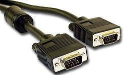 SVGA Kabel HQ M/M  5.0 m Ferrit