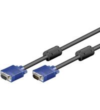 SVGA Kabel HQ M/W 10.0 m Ferrit