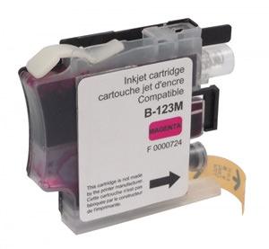 Tinte Col Brother LC-123         MAGENTA