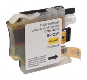 Tinte Col Brother LC-123          YELLOW