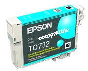 Tinte Col Epson Stylus C79, CX3900  Cyan