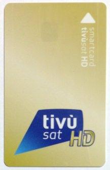 Sat Pay-TV Tivusat Smartcard HD 4K Gold