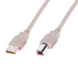 USB 2.0 Kabel Typ A-B   1.80 Meter