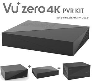 VU+  Zero 4K PVR Kit  HD Docking Station