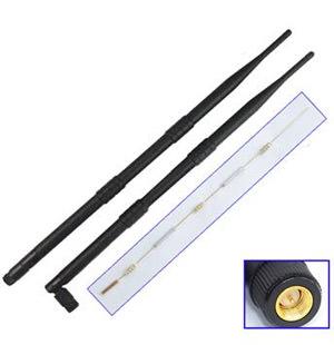 Wlan Antenne  37,5cm Stabantenne  9dbi